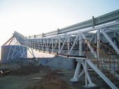 Steel Structural Corridor for Conveyor System