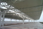 Steel Structural Railway Station