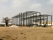 Low Cost Factory Workshop Steel Building in Segenal