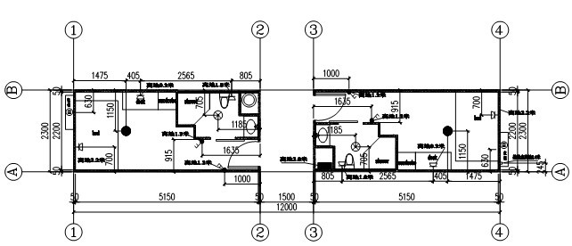layout plan of container house