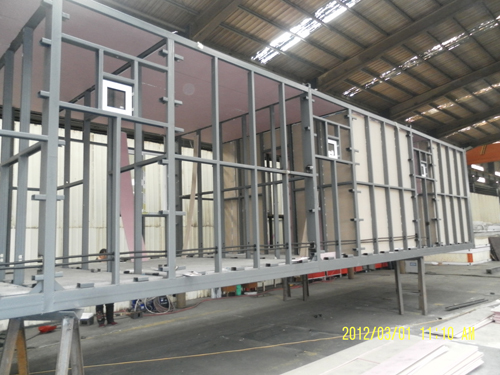 steel structure frame of Welding Container House