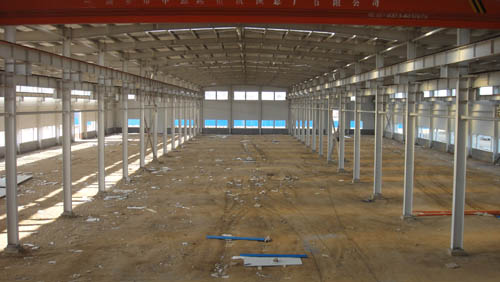 steel structure frame of steel structure plant